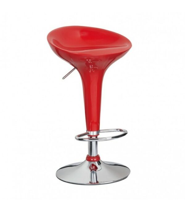 SET DA 2 SGABELLO BAR ABS BEIGE LUCIDO BOSTON-