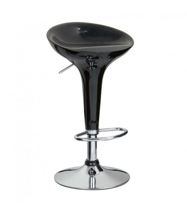 SET DA 2 SGABELLO BAR ABS BEIGE LUCIDO BOSTON-