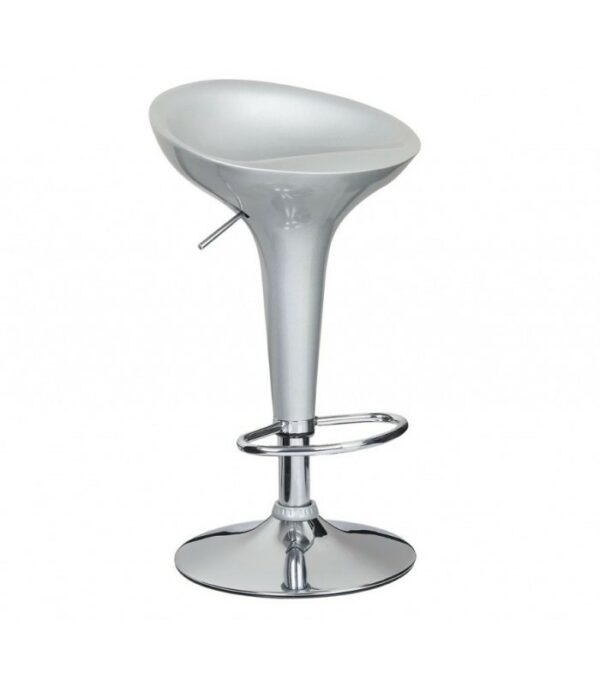 SET DA 2 SGABELLO BAR ABS BEIGE LUCIDO BOSTON-
