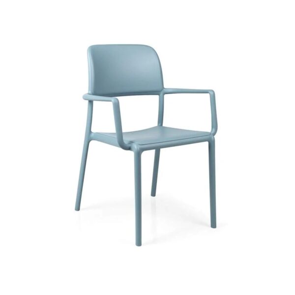 SET 2 POLTRONE RIVA IN POLIPROPILENE CON BRACCIOLI MADE IN ITALY