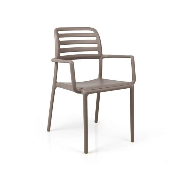 SET 2 POLTRONE COSTA IN POLIPROPILENE CON BRACCIOLI MADE IN ITALY