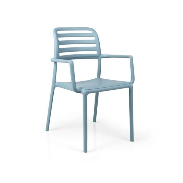SET 2 POLTRONE COSTA IN POLIPROPILENE CON BRACCIOLI MADE IN ITALY
