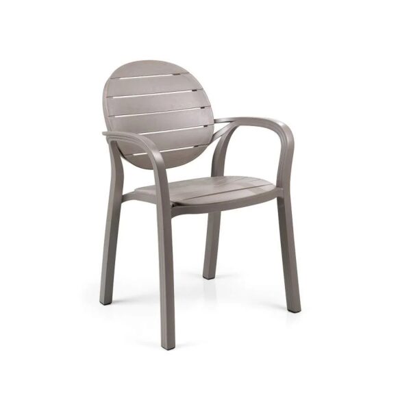 SET 2 POLTRONE PALMA IN POLIPROPILENE CON BRACCIOLI MADE IN ITALY