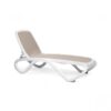 Lettino Omega in polipropilene Made in Italy - set da 2