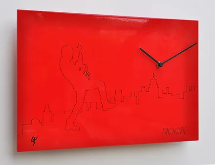 Orologio da parete Rock Made in Italy