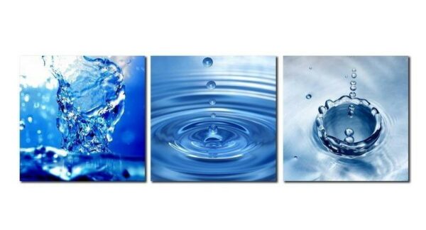 SET 3 QUADRI ACQUA ASSORTITI