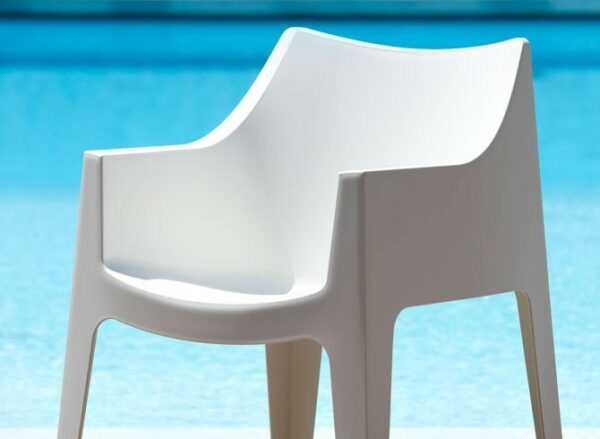 SEDIE COCCOLONA SET DA 2 in TECNOPOLIMERO MADE IN ITALY SCAB DESIGN