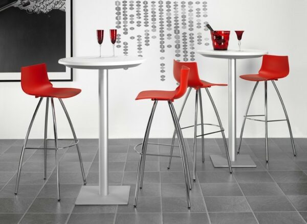 SGABELLI DAY SET DA 4 H. 65 in TECNOPOLIMERO MADE IN ITALY SCAB DESIGN