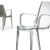 Poltrona Vanity Set da 2 in policarbonato Made in Italy SCAB DESIGN