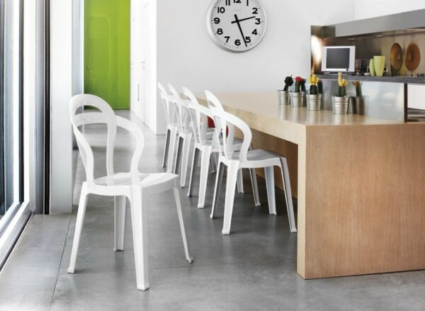 Sedia Titì set da 4 policarbonato - Made in Italy SCAB DESIGN