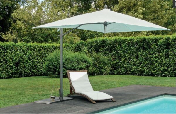 Ombrellone palo laterale Kronos Ice Made in Italy - 2x3