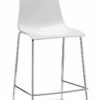 SGABELLI ZEBRA SET DA 2 ANTISHOCK H 65 in POLICARBONATO e ACCIAIO CROMATO SCAB DESIGN