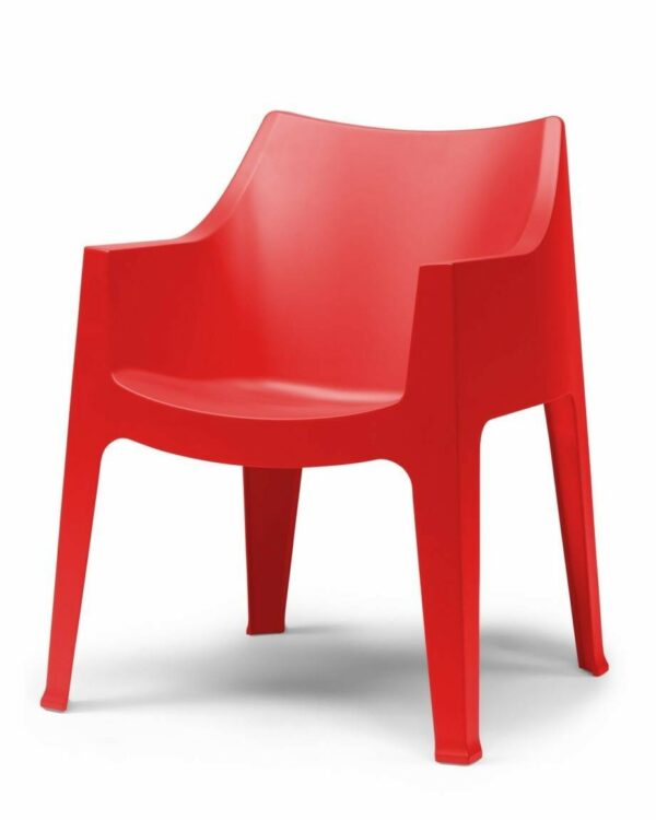 SEDIE COCCOLONA SET DA 2 in TECNOPOLIMERO MADE IN ITALY SCAB DESIGN