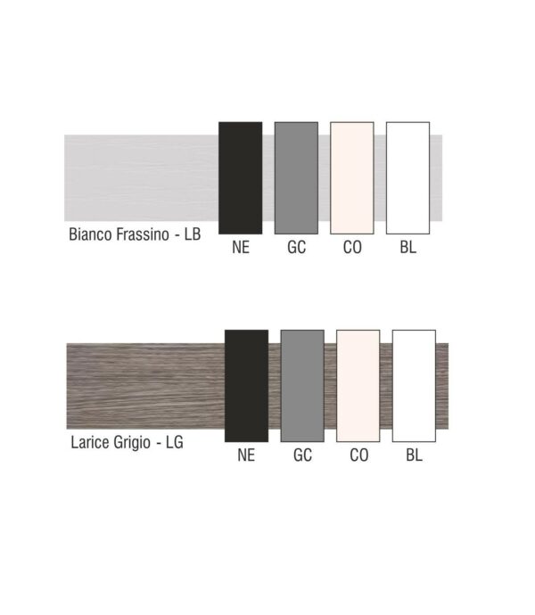 Composizione soggiorno Tris 01 MADE IN ITALY