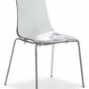Sedia Zebra antishock set da 4 policarbonato Made in Italy SCAB DESIGN