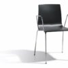 SEDIA ALICE - SET DA 2 - CON BRACCIOLI TECNOPOLIMERO e acciaio made in Italy SCAB DESIGN