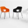 Sedia Babila con braccioli in tecnopolimero Made in Italy - set da 4
