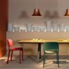 Sedia Dome in polipropilene Made in Italy - set da 4
