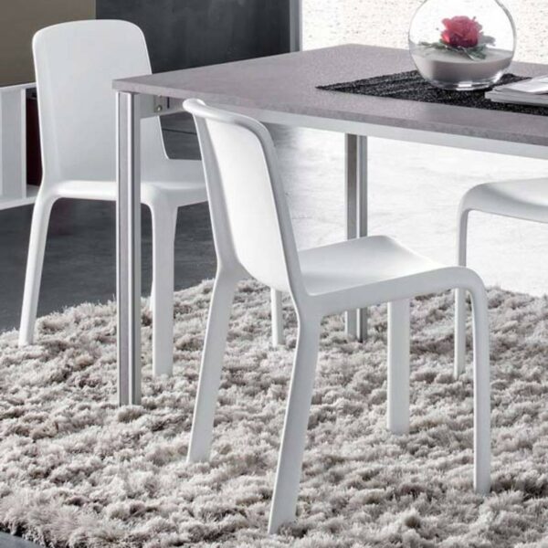Sedia Snow in polipropilene Made in Italy - set da 4
