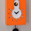 Orologio con cucù Night & Day in mdf laccato con quadrante fosforescente Made in Italy