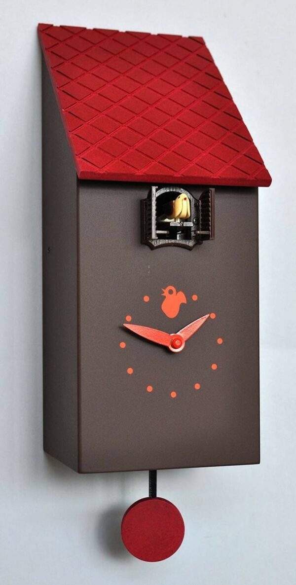 Orologio con cucù Portofino cassa in mdf laccato Made in Italy
