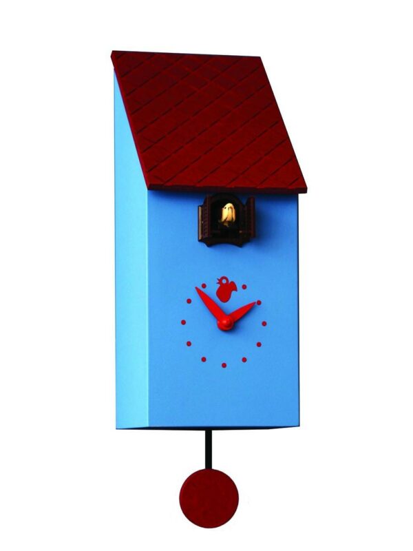 Orologio con cucù Portofino cassa in mdf laccato Made in Italy
