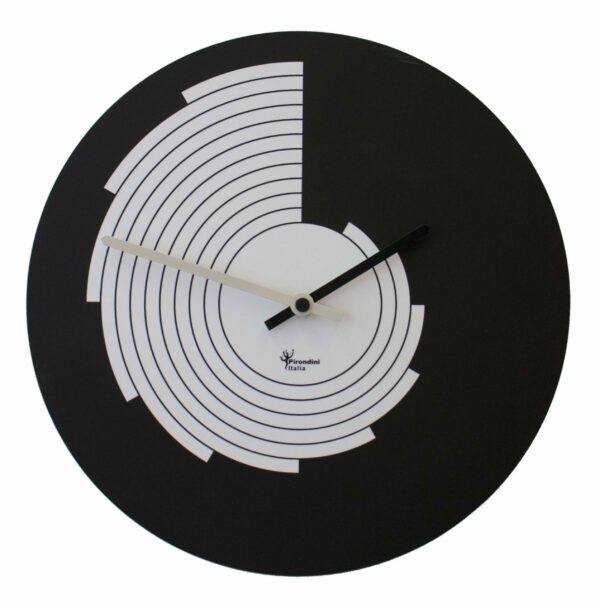 Orologio da parete Aurea con stampa in mdf Made in Italy