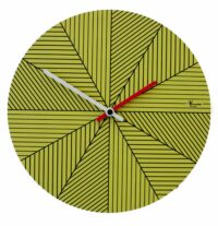 Orologio da parete Cronofilla con stampa in mdf 4 stagioni Made in Italy