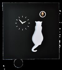 Orologio a cucù Cat Made in Italy