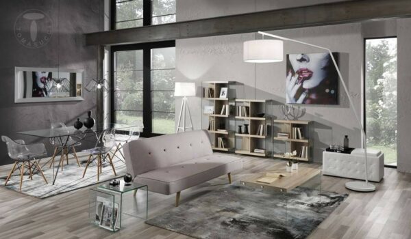 Divano letto Urban - grigio