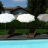 Ombrellone palo centrale Borgo Made in Italy - diametro 200 cm