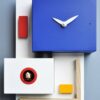 Orologio con cucù Around Rietveld Made in Italy