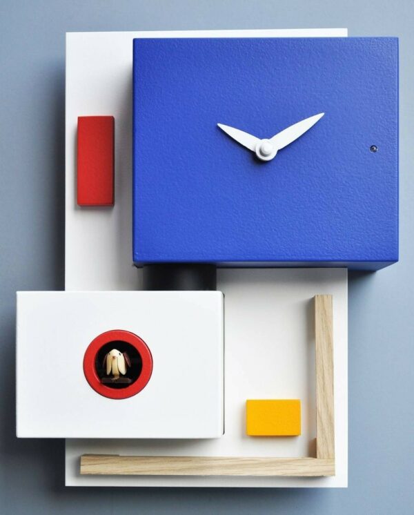 Orologio con cucù Around Rietveld Made in Italy