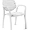 SET 2 POLTRONE PALMA IN POLIPROPILENE CON BRACCIOLI MADE IN ITALY