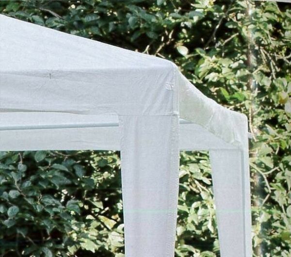Gazebo Promo MOIA quadrato 3x3m in tessuto plastificato con struttura in ferro