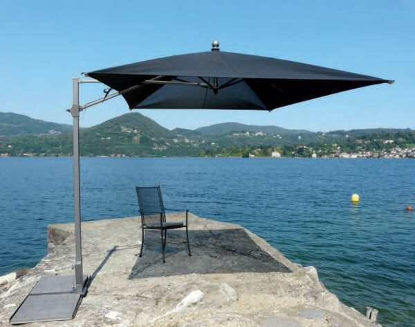 Ombrellone palo laterale Pool Made in Italy - 200 x 300 cm
