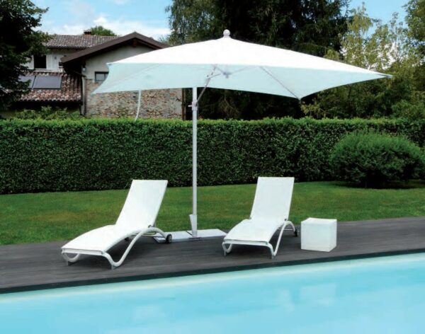 Ombrellone palo laterale Kronos Ice Made in Italy - 2x3