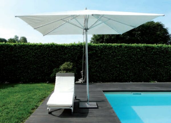 Ombrellone palo centrale Pool Made in Italy - 300 x 300 cm