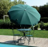 Ombrellone palo centrale Inox Made in Italy - diametro 200 cm
