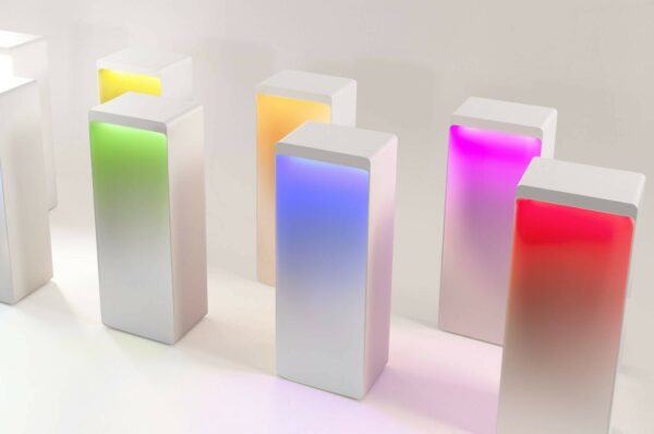 Lampada Cromatica wireless a colori con autoparlante - Made in Italy