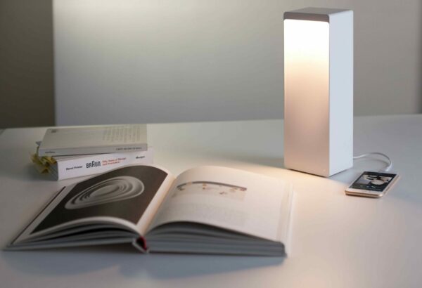 Lampada Cromatica wireless a colori con autoparlante - Made in Italy
