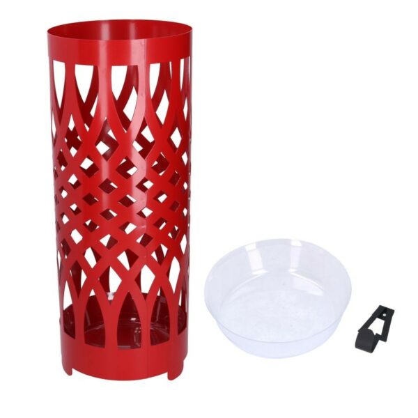 Portaombrelli metallo rosso