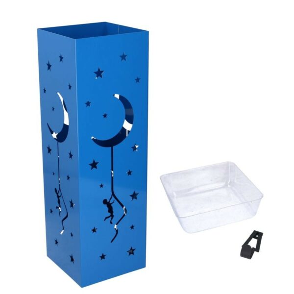 Portaombrelli metallo blu luna