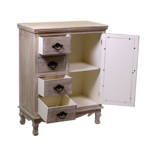 Mobiletto STOCCARDA 1 anta + 4 cassetti