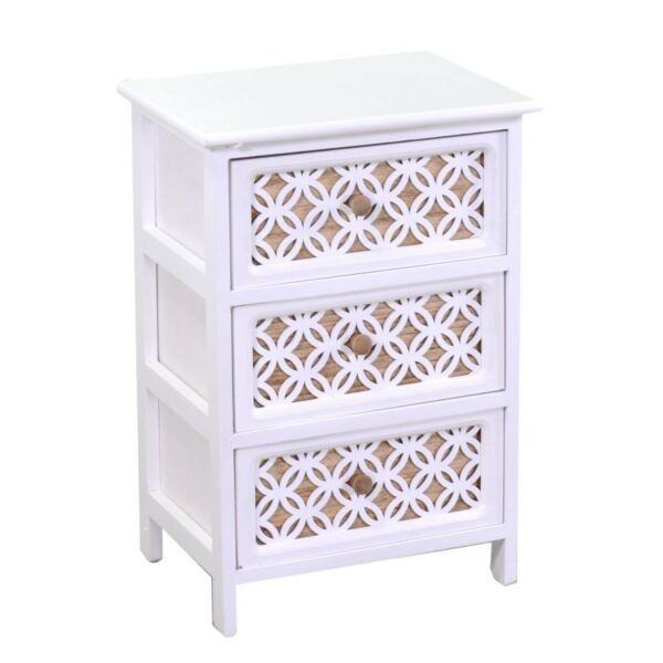 Mobiletto ROSSANA bianco 3 cassetti