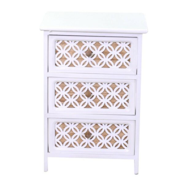 Mobiletto ROSSANA bianco 3 cassetti