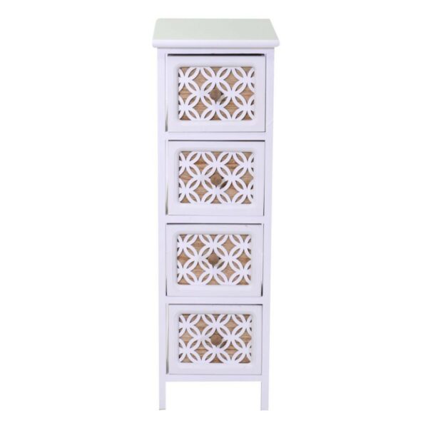 Mobiletto ROSSANA bianco 4 cassetti