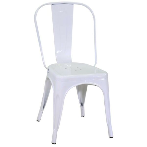 Sedia ferro NEW BRISTOL bianco set da 2