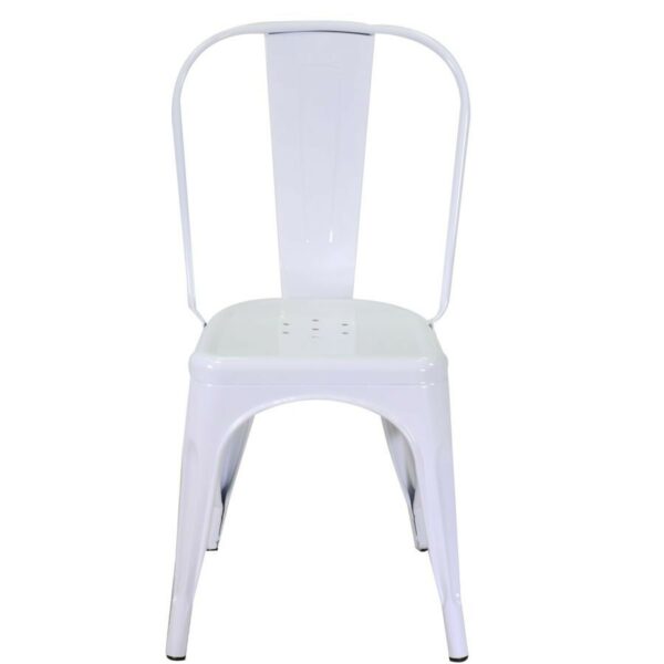Sedia ferro NEW BRISTOL bianco set da 2
