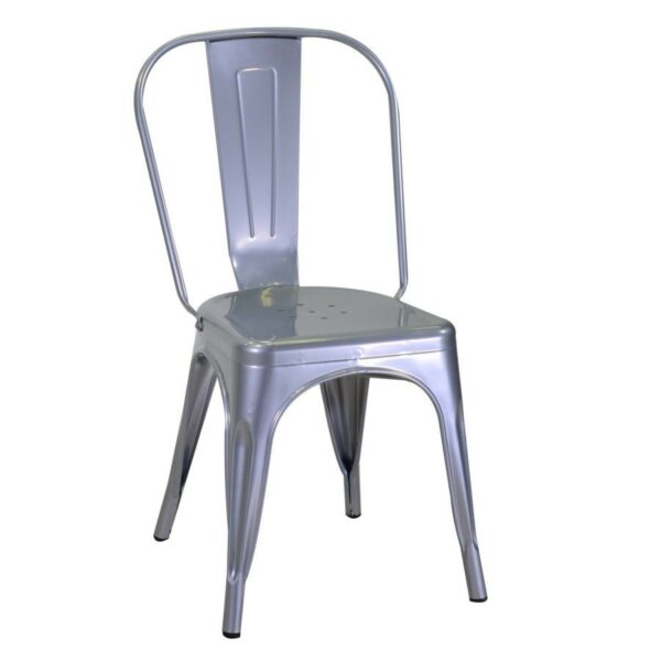 Sedia ferro NEW BRISTOL grigio set da 2